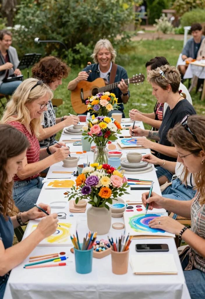 14 Engagement Party Ideas That Feel Fresh Fun And Celebration Ready - 9. Artisan Craft Party