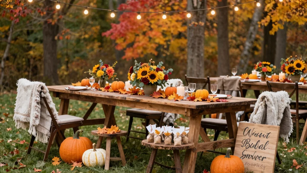 14 Fall Bridal Shower Ideas Filled With Warm Cozy Seasonal Style