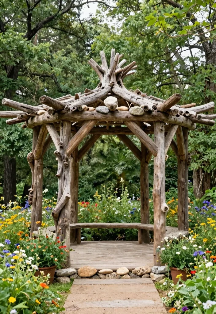 14 Mandap Decoration Ideas Creating A Sacred Beautiful Setting - 3. Sustainable Outdoor Mandap