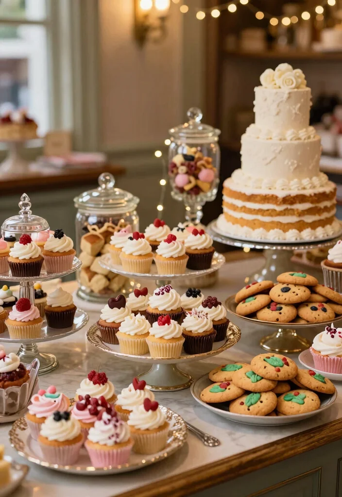 14 Sixtieth Anniversary Party Ideas To Celebrate A Lifetime Of Love - 13. A Sweet Dessert Bar