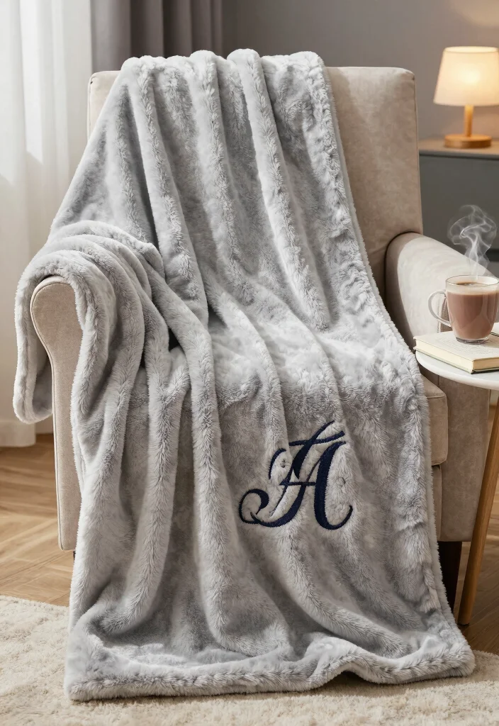 14 Wedding Anniversary Gift Ideas Filled With Meaningful Moments - 10. Personalized Blanket