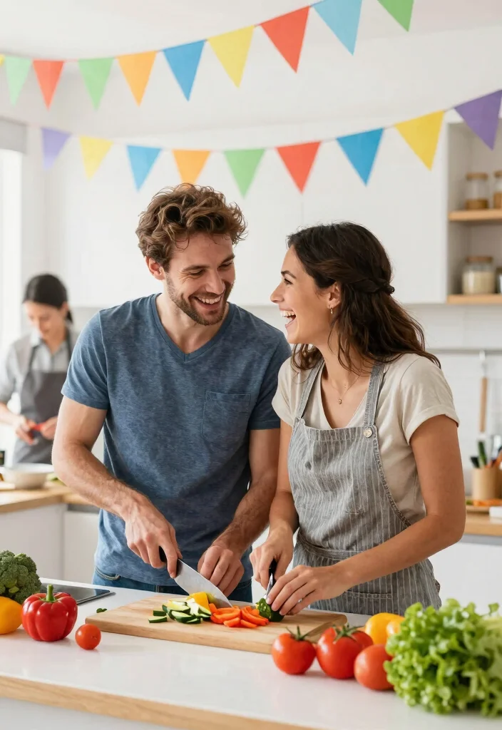 14 Wedding Anniversary Gift Ideas Filled With Meaningful Moments - 11. Couples Cooking Class