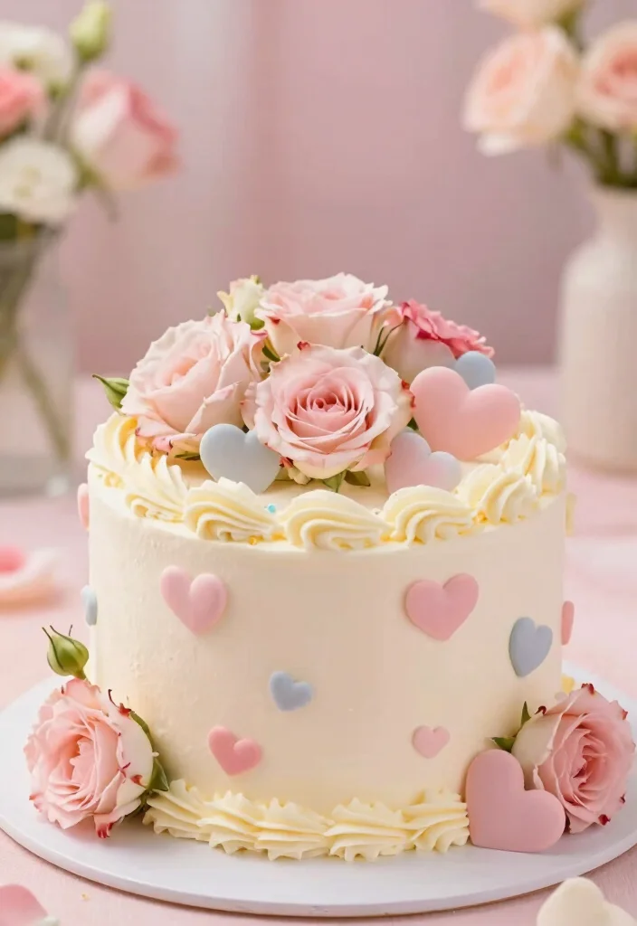14 Women Birthday Cake Ideas For A Stylish And Memorable Celebration - 14. Sweetheart Cake