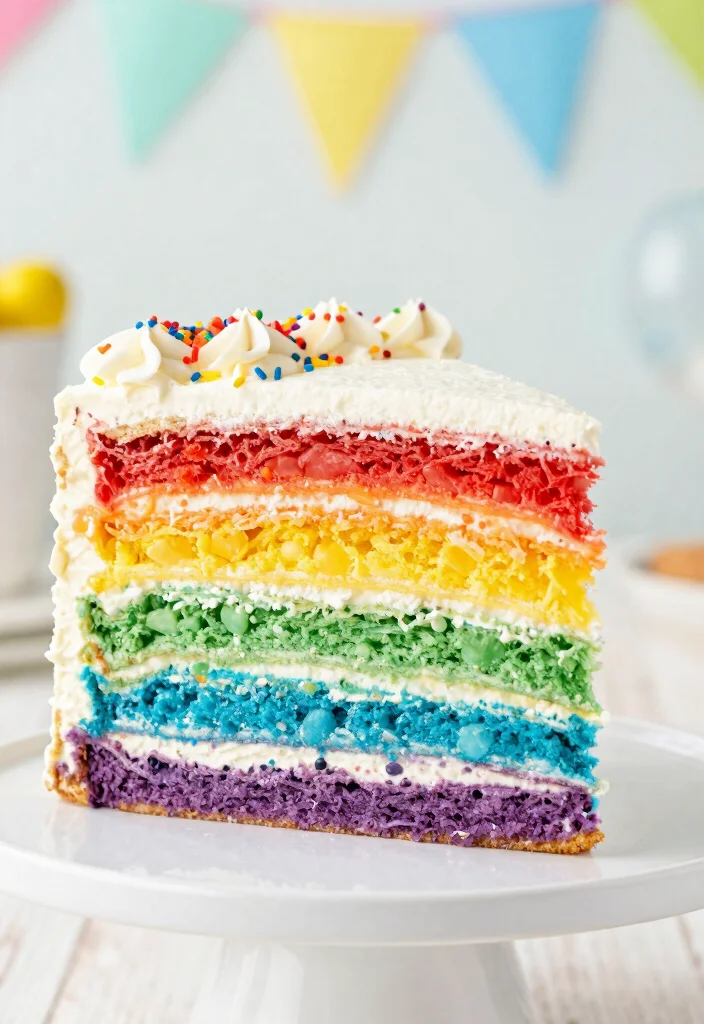 14 Women Birthday Cake Ideas For A Stylish And Memorable Celebration - 8. Rainbow Layer Cake