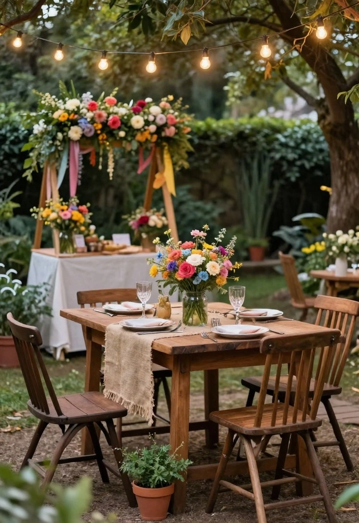 15 Themed Bridal Shower Ideas That Create A Fun Stylish Celebration - 1. Garden Party Extravaganza