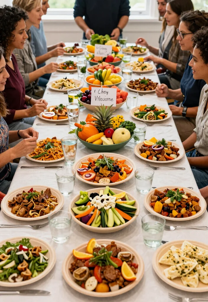 15 Themed Bridal Shower Ideas That Create A Fun Stylish Celebration - 7. Sustainable Potluck