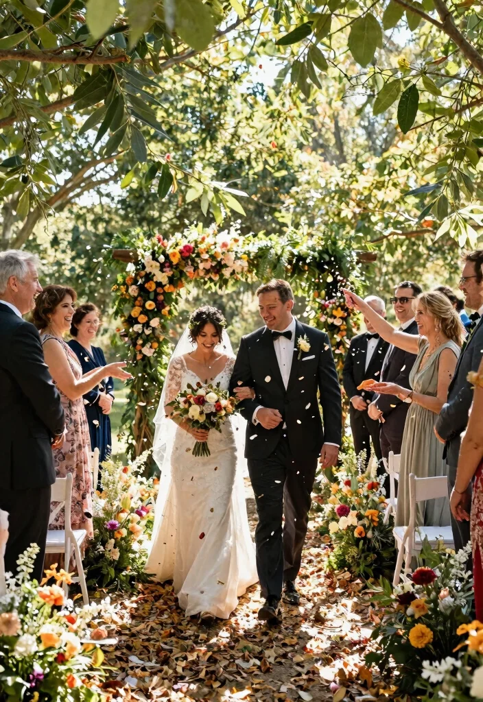 16 Decoration Ideas Wedding That Elevate Any Venue With Style - 3. Biodegradable Confetti