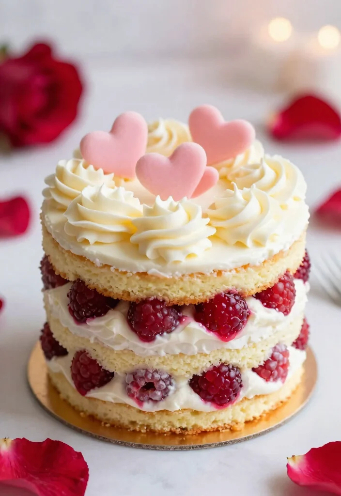 10 Cake Ideas for Engagement Parties That Look Beautiful 27 10 Cake Ideas for Engagement Parties That Look Beautiful 7. Sweetheart Cake 0