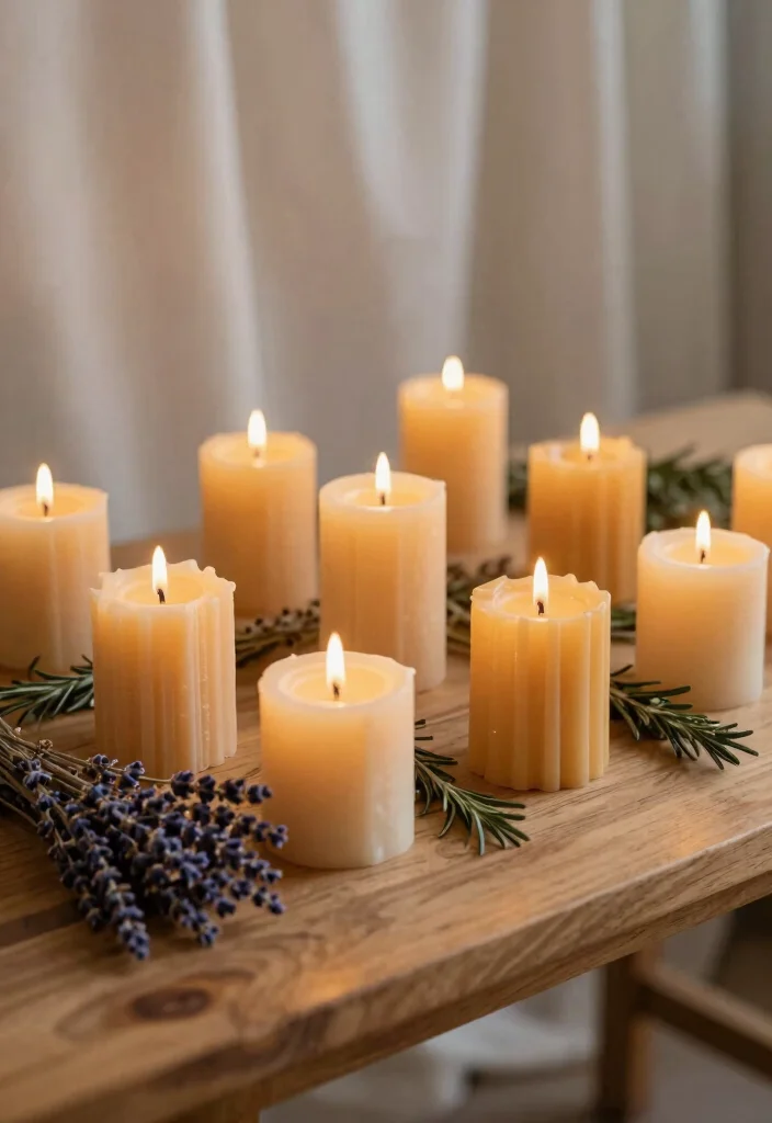 10 Candle Wedding Favor Ideas for Elegant and Cozy Weddings 3. Handmade Beeswax Candles 0