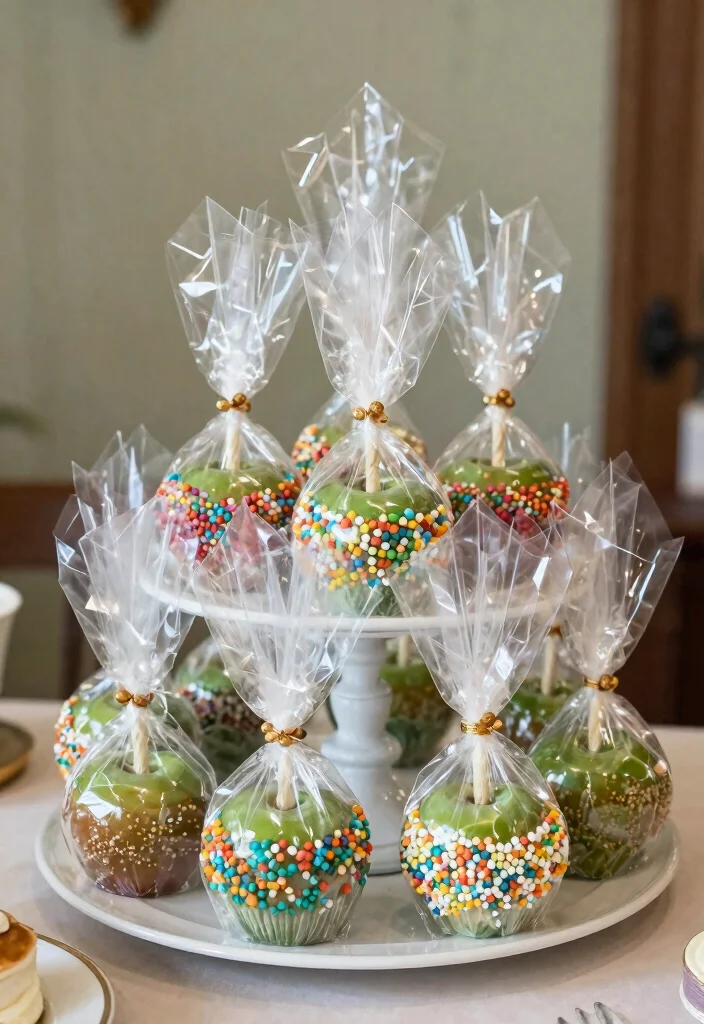 10 Candy Wedding Favor Ideas Guests Will Love Taking Home 58 10 Candy Wedding Favor Ideas Guests Will Love Taking Home 8. Candy Apples 0