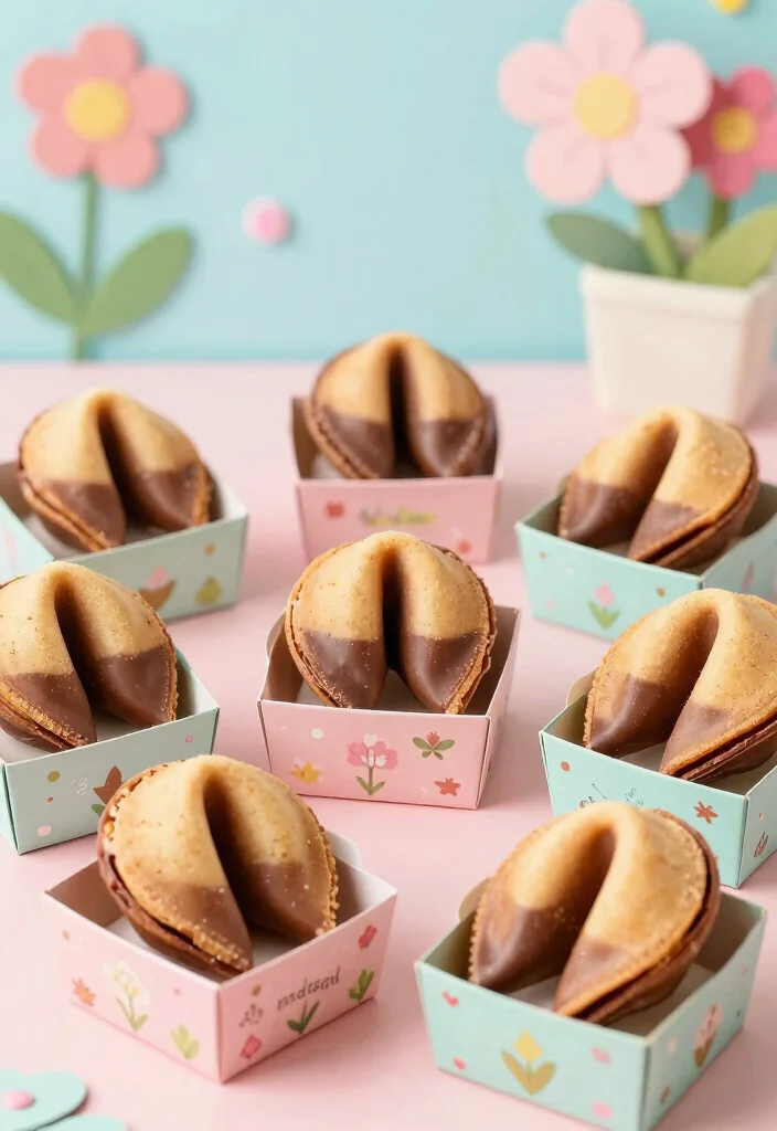 10 Chocolate Wedding Favor Ideas Guests Will Instantly Love 10. Chocolate Fortune Cookies 0