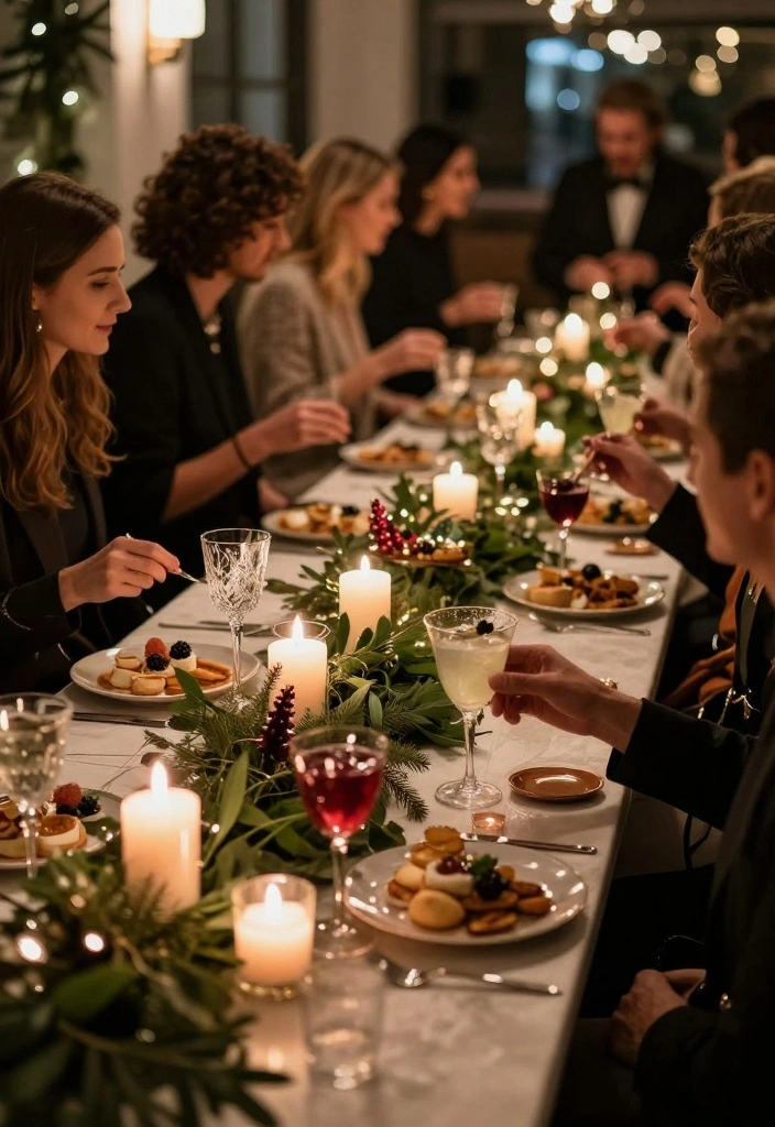 10 Christmas Engagement Party Ideas for a Festive Celebration 3. Holiday Cocktail Party 0