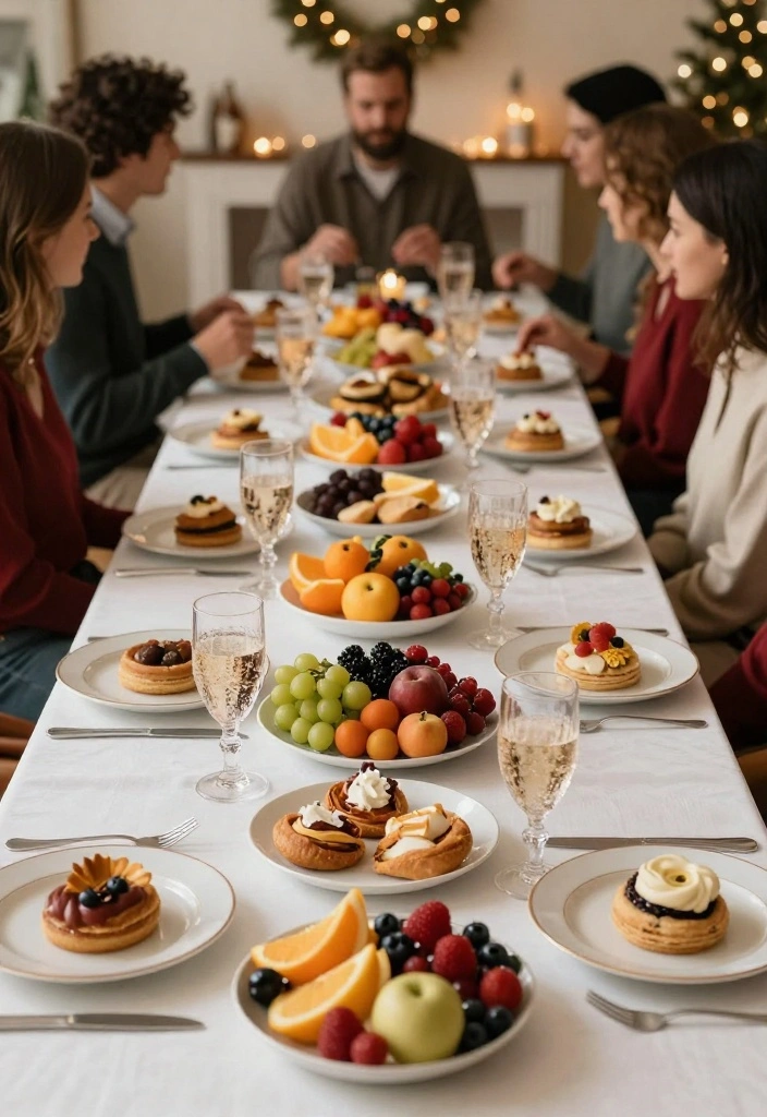 10 Christmas Engagement Party Ideas for a Festive Celebration 9. Elegant Christmas Brunch 0