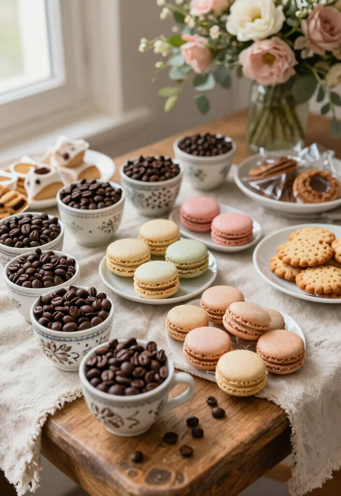 10 Coffee Wedding Favor Ideas for Coffee Loving Couples 3. Coffee Themed Treats 0