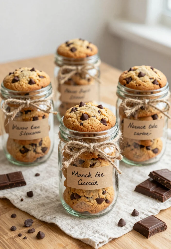 10 Cookie Wedding Favor Ideas That Are Sweet and Simple 2 10 Cookie Wedding Favor Ideas That Are Sweet and Simple 2. Chocolate Chip Cookie Jars 0