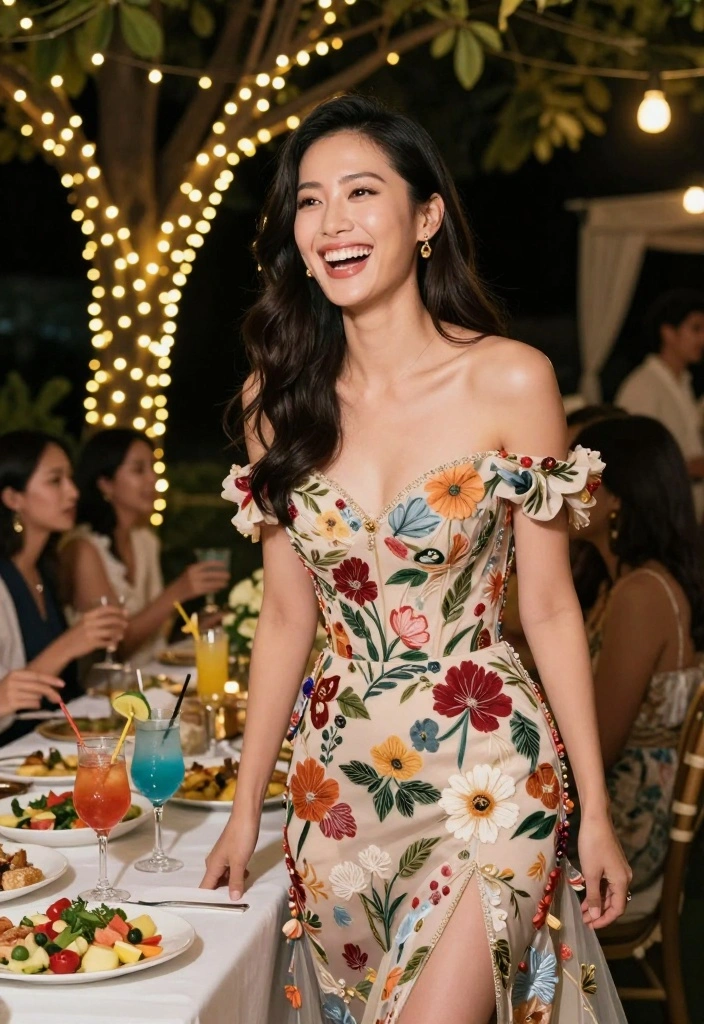 10 Dress Ideas for Engagement Parties That Work for Any Venue 6. Off the Shoulder Dress 0