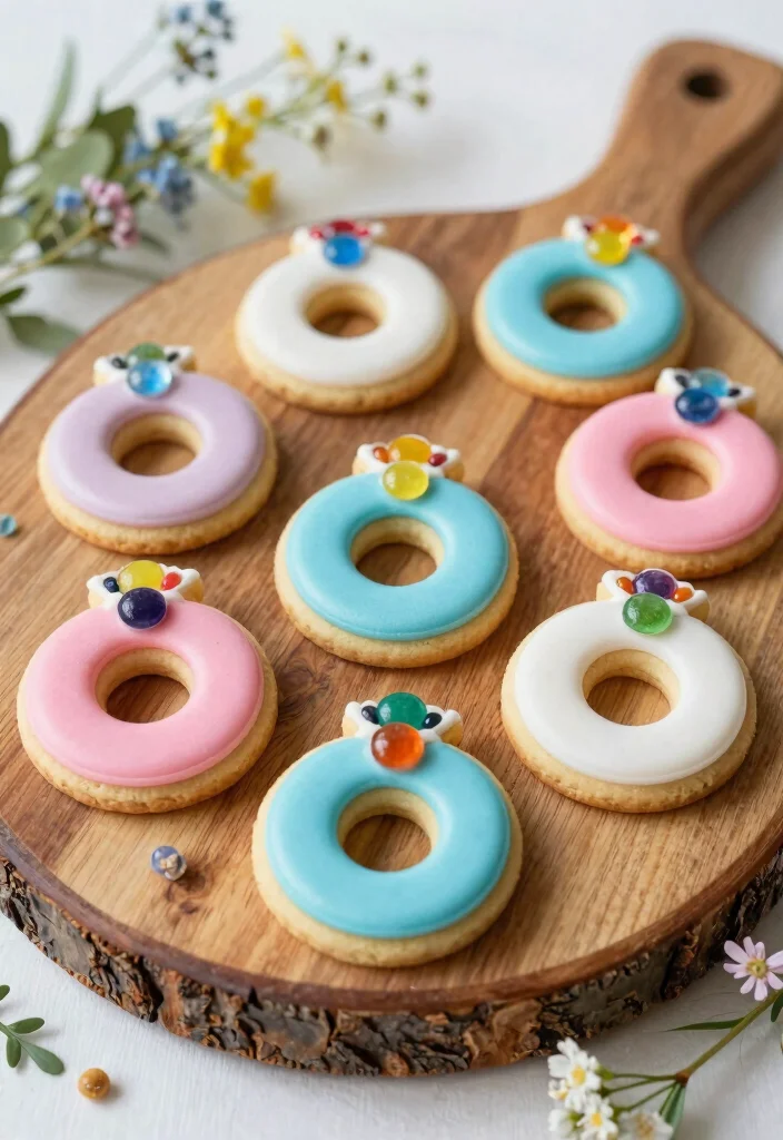 10 Engagement Party Cookie Ideas That Are Cute and Easy to Serve 12 10 Engagement Party Cookie Ideas That Are Cute and Easy to Serve 2. Engagement Ring Cookies 0