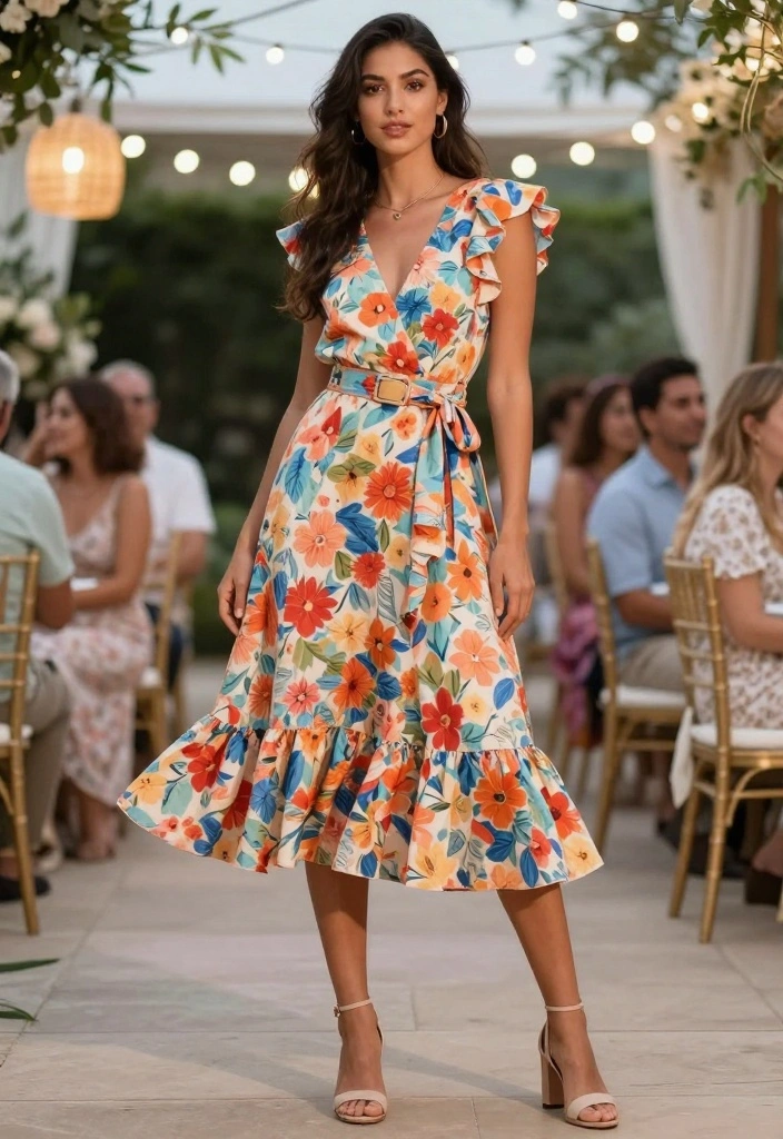 10 Engagement Party Dress Ideas for Guests That Feel Appropriate 2. Chic Midi Dress 0