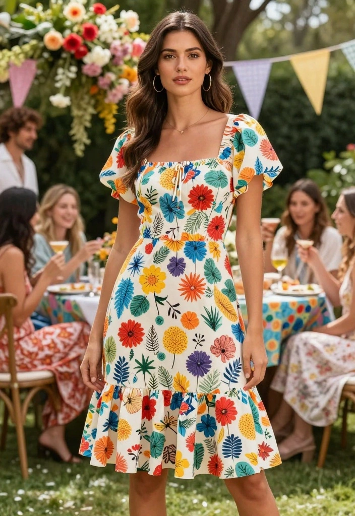 10 Engagement Party Dress Ideas for the Bride That Feel Effortless 8. Playful Fit and Flare Dress 0