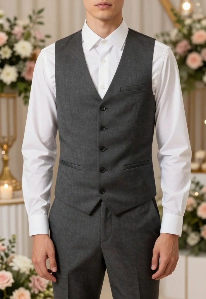 10 Engagement Party Outfit Ideas for Men That Look Put Together 5. Dapper Vest Ensemble 0