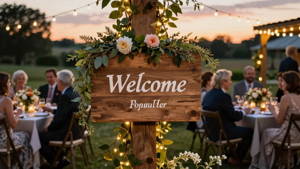 10 Engagement Party Welcome Sign Ideas That Feel Personal