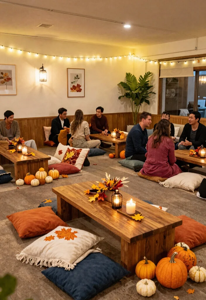 10 Fall Engagement Party Ideas with Cozy Seasonal Details 50 10 Fall Engagement Party Ideas with Cozy Seasonal Details 10. Cozy Lounge Areas 0