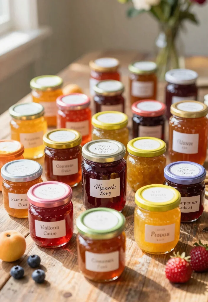 10 Fall Wedding Favor Ideas Perfect for Cozy Autumn Weddings 7. Homemade Jams or Jellies 0