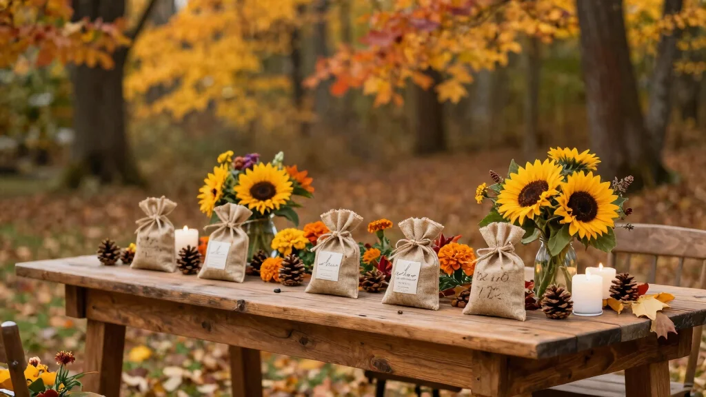 10 Fall Wedding Favor Ideas Perfect for Cozy Autumn Weddings