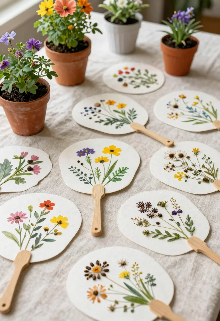 10 Fan Wedding Favor Ideas Perfect for Outdoor Summer Weddings 24 10 Fan Wedding Favor Ideas Perfect for Outdoor Summer Weddings 4. DIY Seed Paper Fans 0