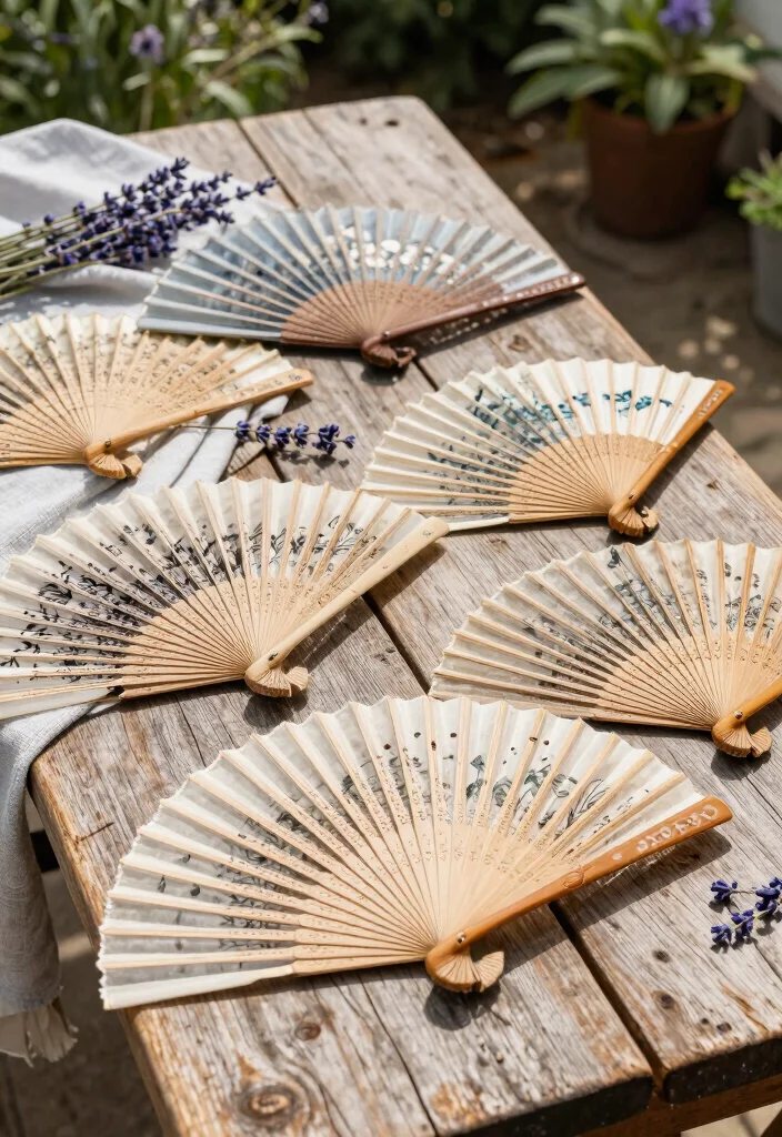 10 Fan Wedding Favor Ideas Perfect for Outdoor Summer Weddings 37 10 Fan Wedding Favor Ideas Perfect for Outdoor Summer Weddings 7. Vintage Style Folding Fans 0