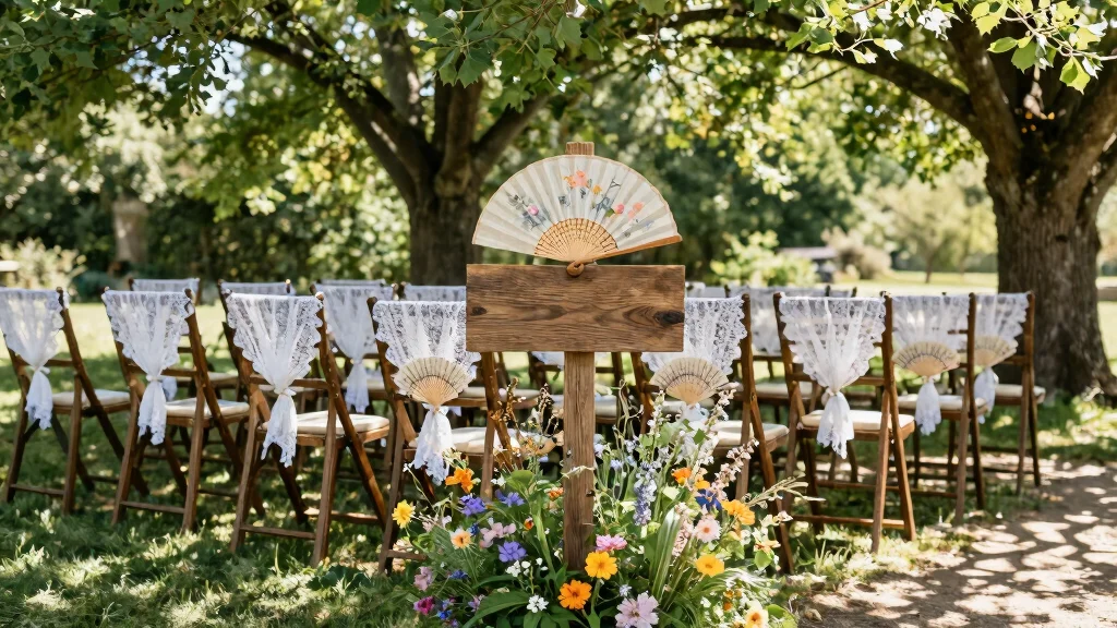 10 Fan Wedding Favor Ideas Perfect for Outdoor Summer Weddings