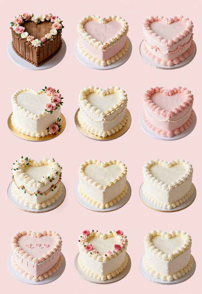 10 Heart Shaped Wedding Cake Ideas for Romantic Weddings 61 10 Heart Shaped Wedding Cake Ideas for Romantic Weddings Conclusion 0