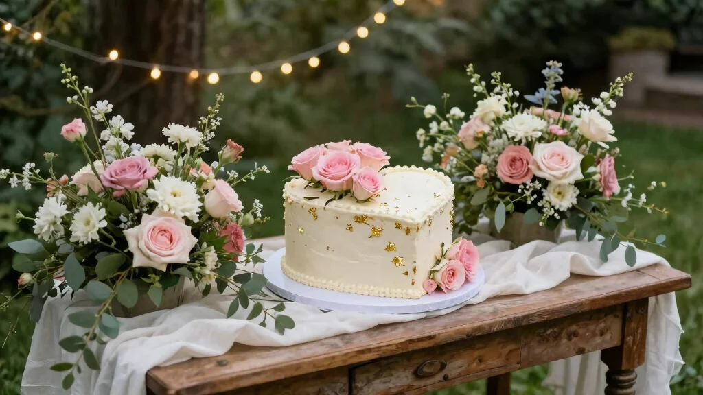 10 Heart Shaped Wedding Cake Ideas for Romantic Weddings