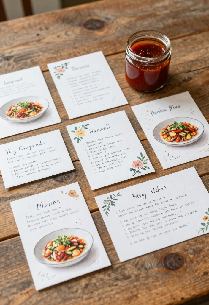 10 His and Hers Wedding Favor Ideas That Are Fun and Creative 36 10 His and Hers Wedding Favor Ideas That Are Fun and Creative 6. Recipe Cards of Your Favorite Dish 0