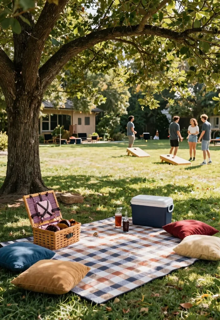 10 I Do BBQ Engagement Party Ideas for Casual Couples 1 10 I Do BBQ Engagement Party Ideas for Casual Couples 1. BBQ Picnic Style 0