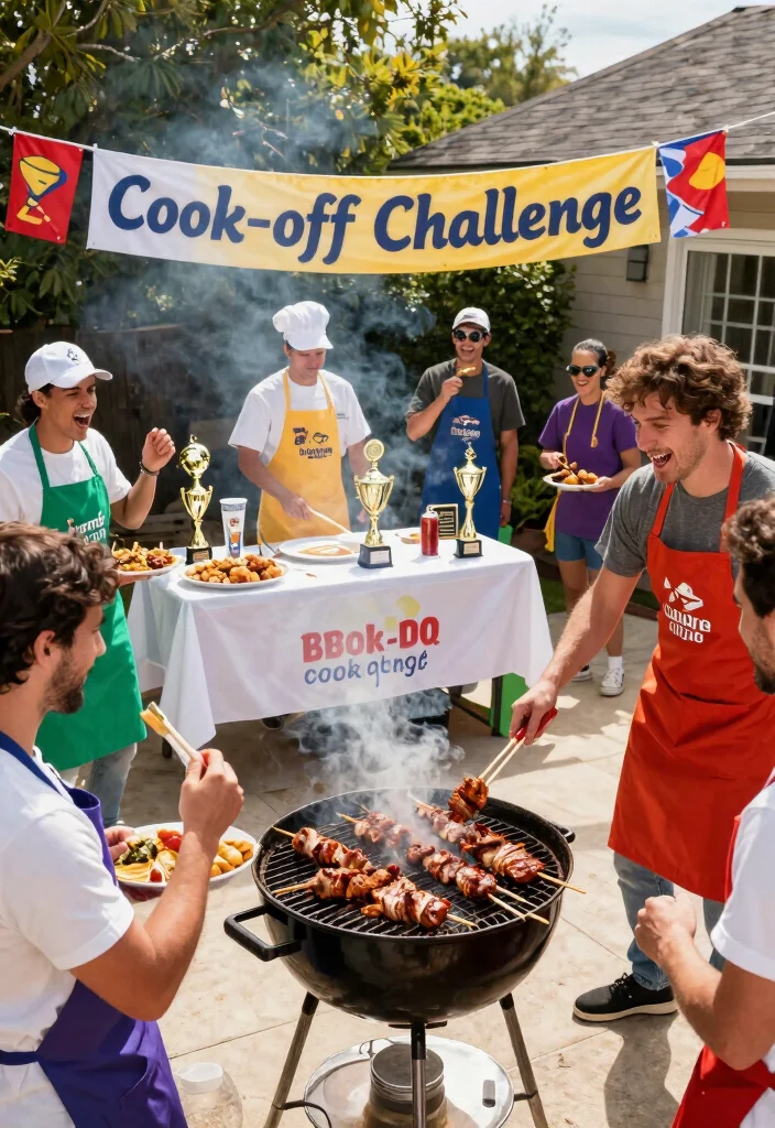 10 I Do BBQ Engagement Party Ideas for Casual Couples 2 10 I Do BBQ Engagement Party Ideas for Casual Couples 2. Themed BBQ Cook off 0