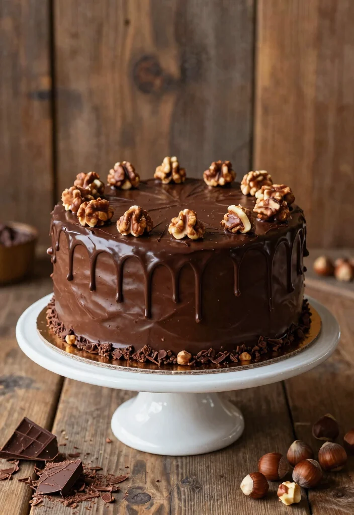 10 Italian Wedding Cake Ideas with Traditional Flavors 60 10 Italian Wedding Cake Ideas with Traditional Flavors 10. Chocolate Hazelnut Cake 0