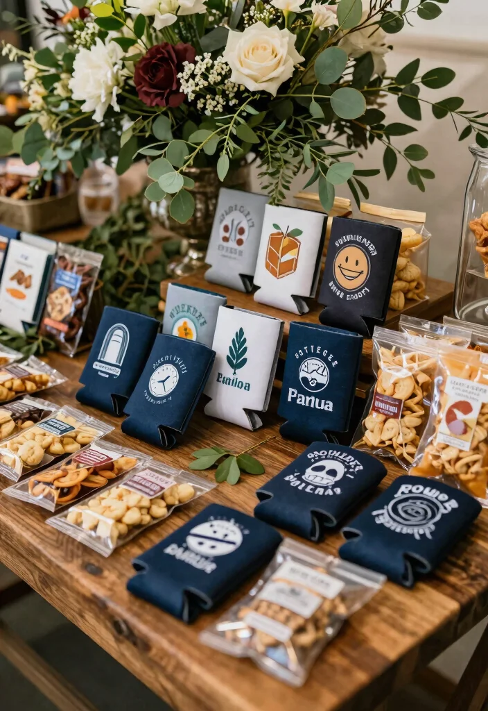 10 Koozie Wedding Favor Ideas Perfect for Relaxed Celebrations 50 10 Koozie Wedding Favor Ideas Perfect for Relaxed Celebrations 10. Koozie with Local Favorites 0