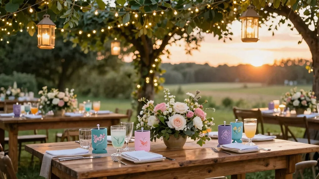 10 Koozie Wedding Favor Ideas Perfect for Relaxed Celebrations