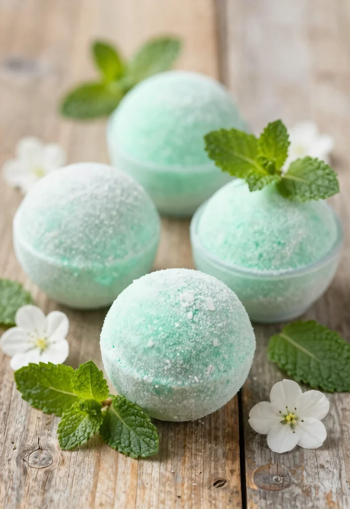 10 Mint to Be Wedding Favor Ideas That Are Cute and Affordable 5. Minty Bath Bombs 0
