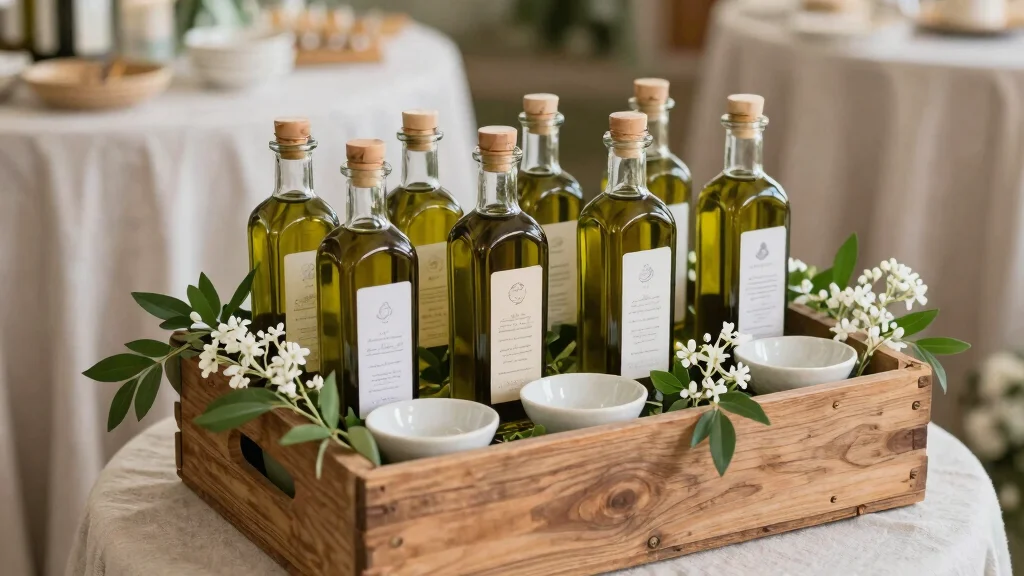 10 Olive Oil Wedding Favor Ideas for Elegant Mediterranean Themes