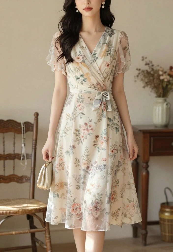 10 Outfit Ideas for Engagement Party Guests That Feel Appropriate 5. Vintage Inspired Dress 0