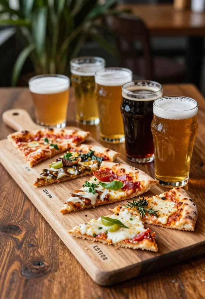 10 Pizza Engagement Party Ideas for Fun Casual Celebrations 3. Pizza Tasting Flight 0