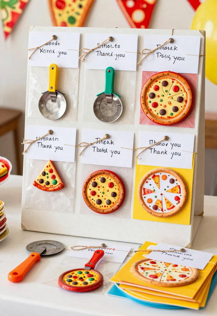 10 Pizza Engagement Party Ideas for Fun Casual Celebrations 5. Pizza Party Favors 0