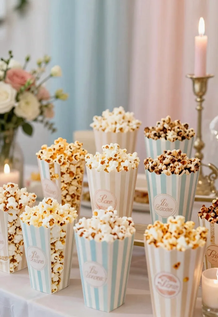 10 Popcorn Wedding Favor Ideas for Fun Casual Weddings Conclusion 0