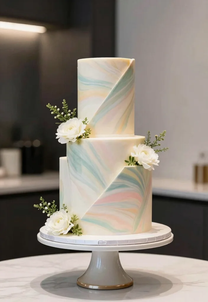 10 Single Tier Wedding Cake Ideas for Intimate Ceremonies 35 10 Single Tier Wedding Cake Ideas for Intimate Ceremonies 5. Unique Shapes and Structures 0