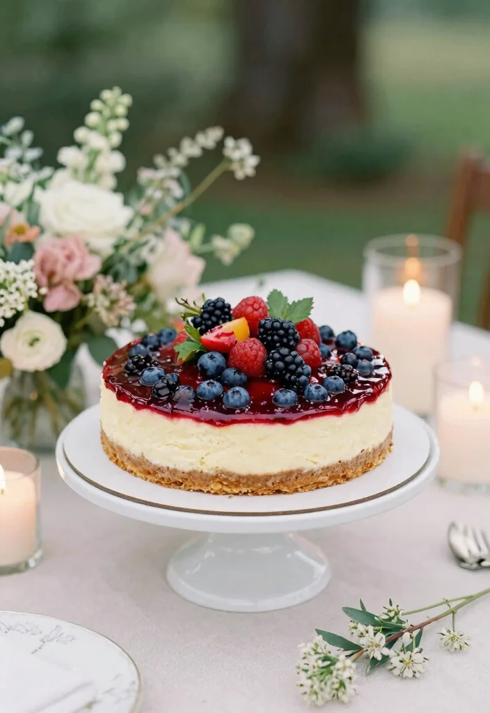 10 Small Wedding Cake Ideas for Intimate Celebrations 60 10 Small Wedding Cake Ideas for Intimate Celebrations 10. Cheesecake Small Cake 0