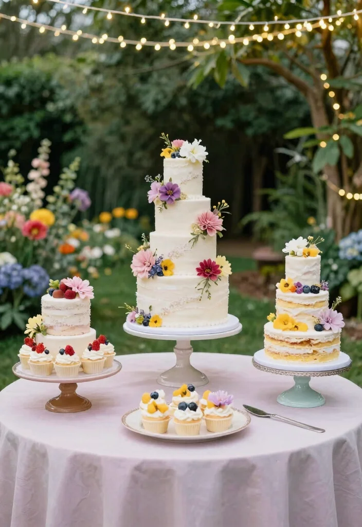 10 Small Wedding Cake Ideas for Intimate Celebrations 2 10 Small Wedding Cake Ideas for Intimate Celebrations 2. Mini Wedding Cake Towers 0