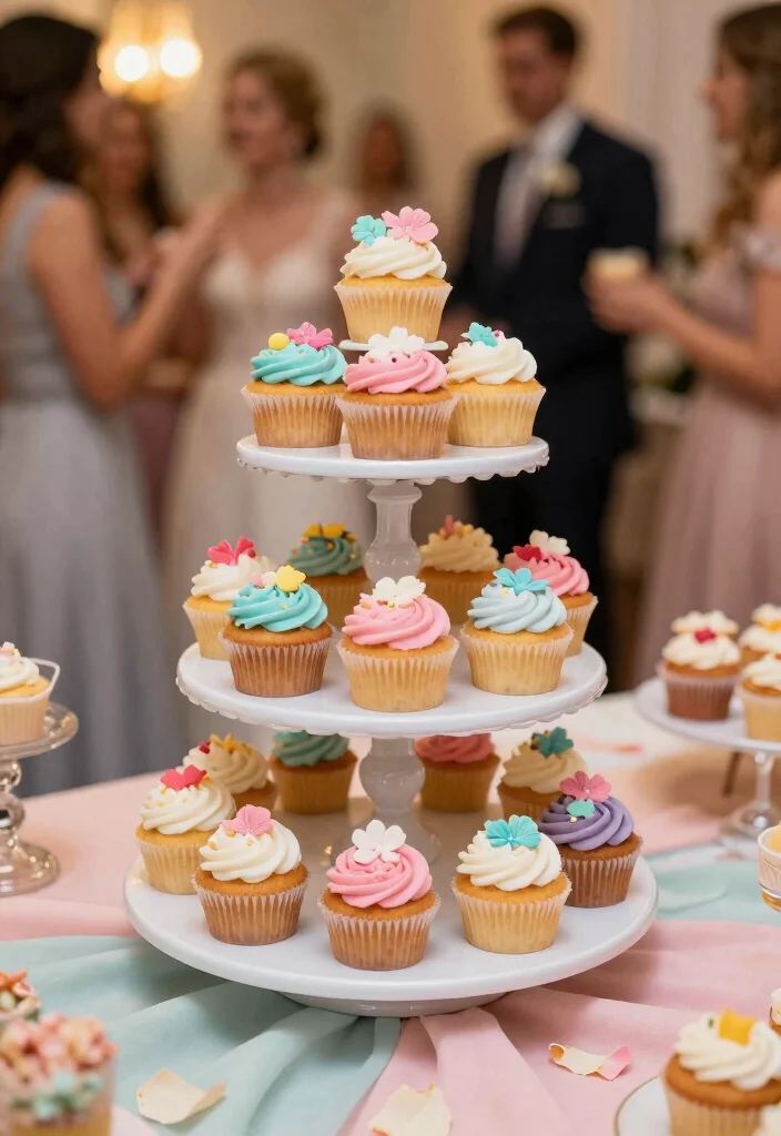 10 Small Wedding Cake Ideas for Intimate Celebrations 24 10 Small Wedding Cake Ideas for Intimate Celebrations 4. Cupcake Cake Stand 0
