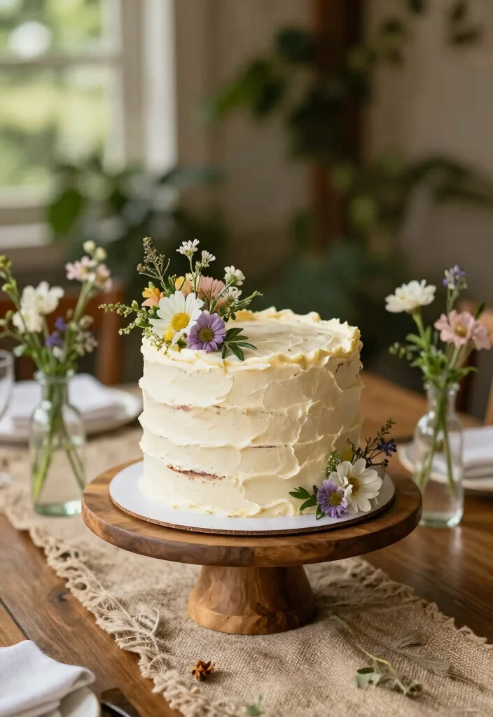 10 Small Wedding Cake Ideas for Intimate Celebrations 25 10 Small Wedding Cake Ideas for Intimate Celebrations 5. Rustic Buttercream Finish 0
